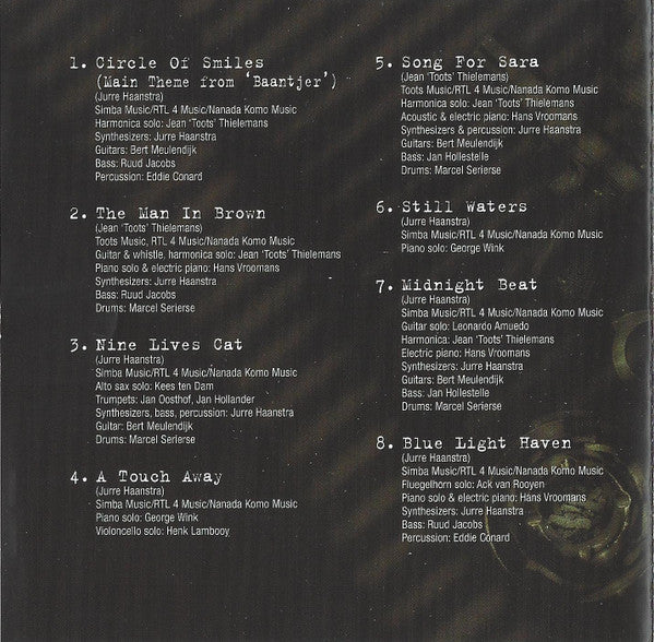 Jurre Haanstra : Baantjer - Muziek Uit De TV-serie (CD, Album, RE)