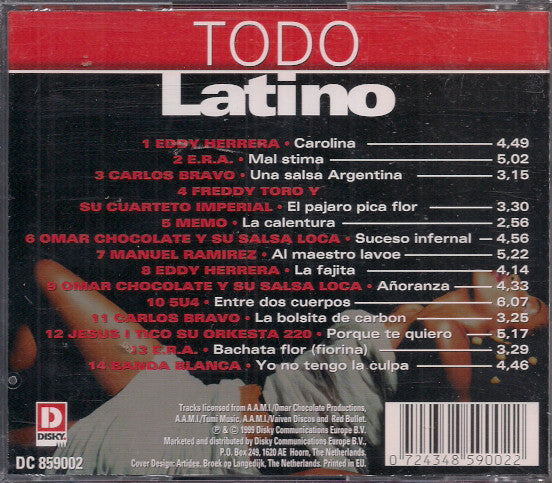 Various : Todo Latino (CD, Comp)