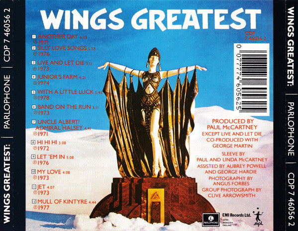 Wings (2) : Wings Greatest (CD, Comp, RE)