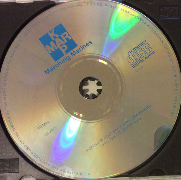 De Marinierskapel der Koninklijke Marine o.l.v. Gert Buitenhuis : Marching Marines (CD, Album)