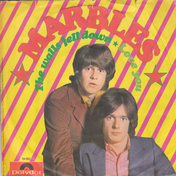 Marbles (3) : The Walls Fell Down / Love You (7", Single, Mono)