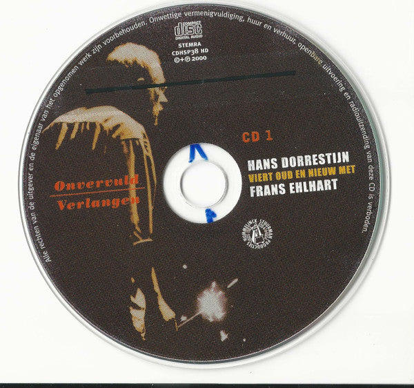 Hans Dorrestijn Met Frans Ehlhart : Onvervuld Verlangen (2xCD, Album)