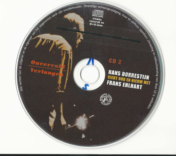 Hans Dorrestijn Met Frans Ehlhart : Onvervuld Verlangen (2xCD, Album)