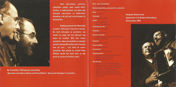 Hans Dorrestijn Met Frans Ehlhart : Onvervuld Verlangen (2xCD, Album)