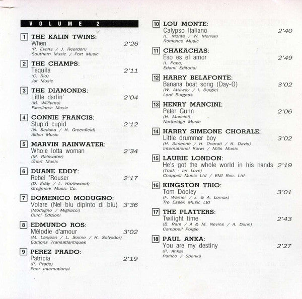 Various : Expo 58 - Volume 1 & 2 (2xCD, Comp)