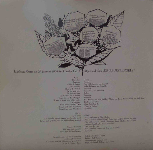De Beursbengels : Effectenbeurs - Effecten (LP, Album)