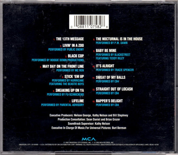 Various : CB4 (Original Motion Picture Soundtrack) (CD, Album)