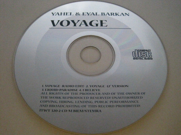Yahel & Eyal Barkan : Voyage (CD, Maxi)
