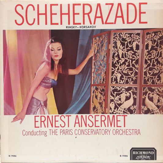 Nikolai Rimsky-Korsakov, Ernest Ansermet Conducting Orchestre De La Société Des Concerts Du Conservatoire : Scheherazade (LP, Album, RE)