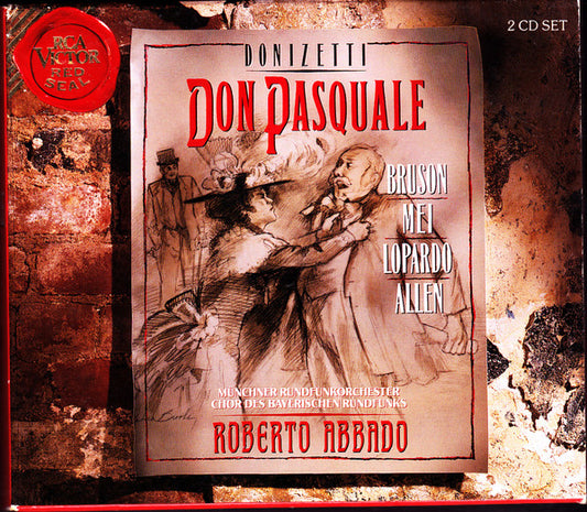 Gaetano Donizetti - Renato Bruson, Eva Mei, Frank Lopardo, Thomas Allen - Roberto Abbado : Don Pasquale (2xCD, Album)