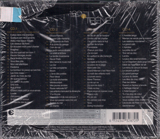 Charles Trenet : 100 Chansons D'Or (4xCD, Comp)