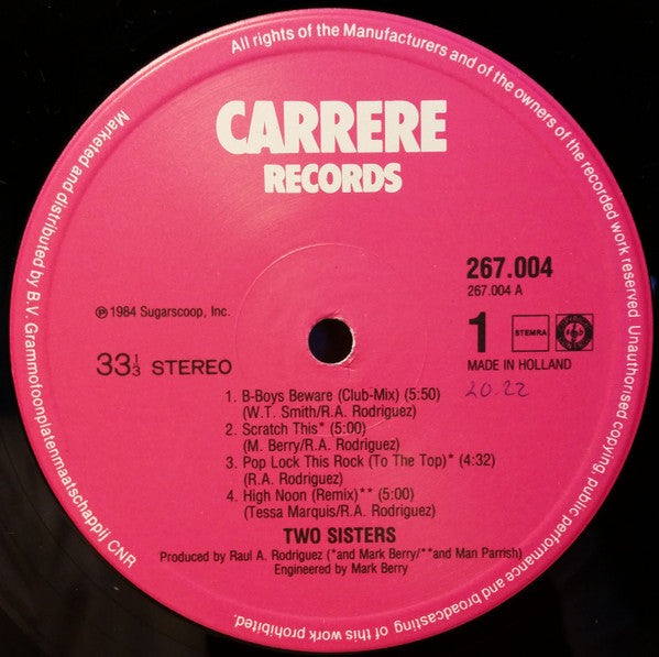 Two Sisters : Two Sisters (LP, Album)