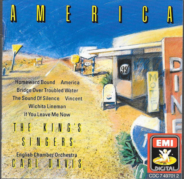 The King's Singers, English Chamber Orchestra : America (CD, Album)