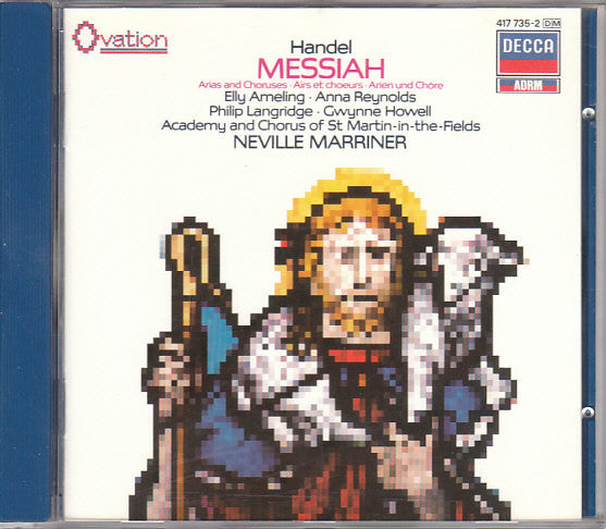Georg Friedrich Händel . The Academy Of St. Martin-in-the-Fields / Chorus Of St Martin In The Fields, Sir Neville Marriner : Messiah (Arias And Chorusses - Airs Et Choeurs - Arien Und Chöre (CD, Album, RM)