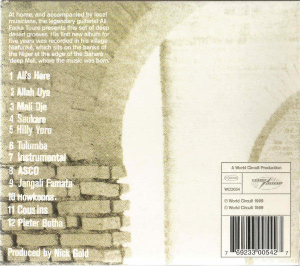 Ali Farka Touré : Niafunké (CD, Album)