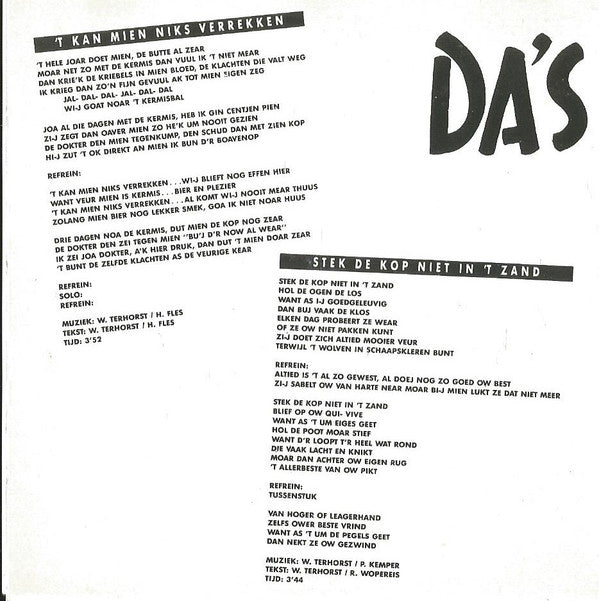Normaal : Da's Normaal (CD, Album)