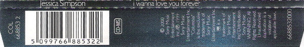 Jessica Simpson : I Wanna Love You Forever (CD, Maxi)