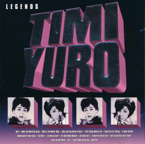 Timi Yuro : Legends (CD, Comp)