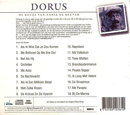 Dorus : De Keuze Van Annie de Reuver (CD, Comp)
