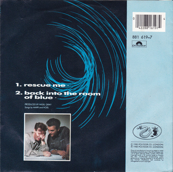 Two People : Rescue Me (7", Single)