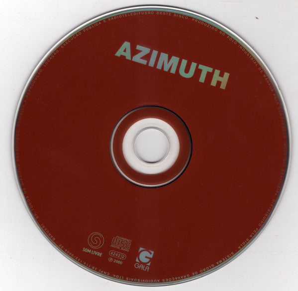 Azymuth : Azimüth (CD, Album, RE, RM)