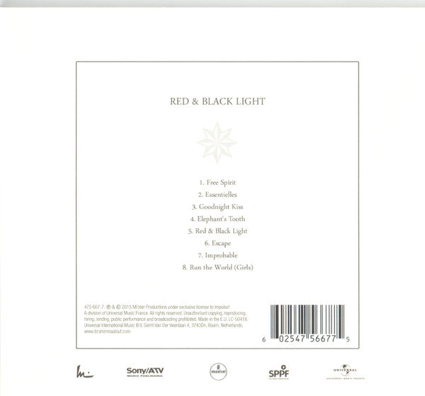Ibrahim Maalouf : Red & Black Light (CD, Album)