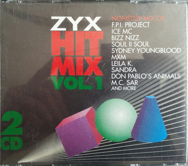 Various : ZYX Hit Mix Vol.1 (2xCD, Comp, Mixed)