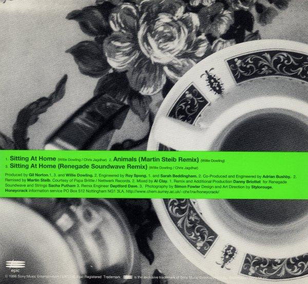 Honeycrack : Sitting At Home (CD, Single, CD1)