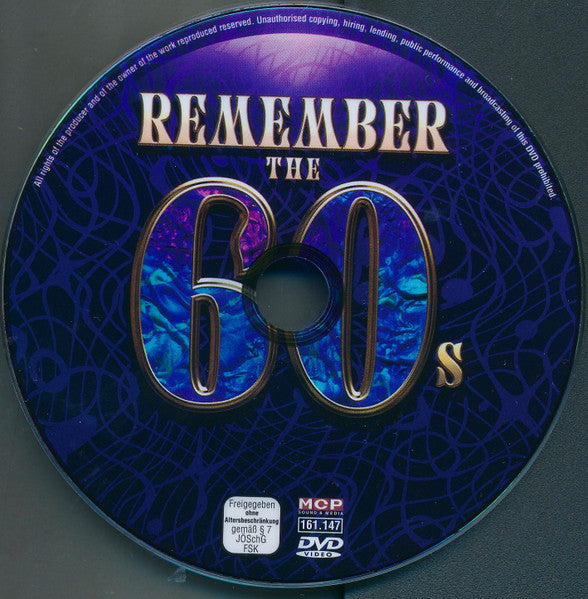 Various : Remember The 60's (DVD-V, P/Unofficial, PAL)