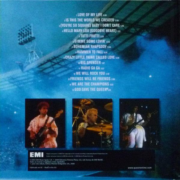 Queen : Live At Wembley Stadium Vol.2 (CD, Album, Ltd, RE, RM, Boo)
