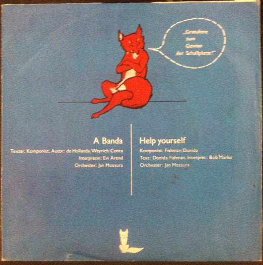 Evi Arend, Bob Marko, Orchester Jan Mossura : A Banda / Help Yourself (7")