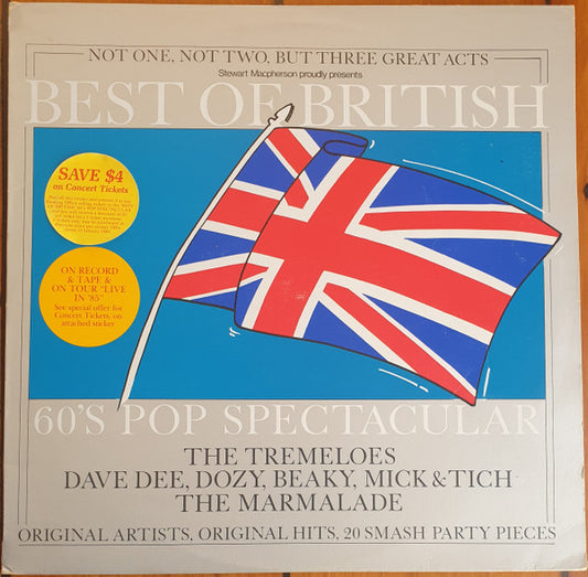 Various : Best Of British 60's Pop Spectacular (LP, Album, Comp)