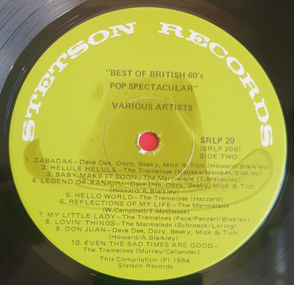 Various : Best Of British 60's Pop Spectacular (LP, Album, Comp)