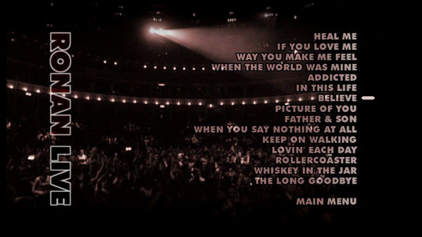 Ronan Keating : Live At The Royal Albert Hall (DVD-V, Multichannel, PAL)