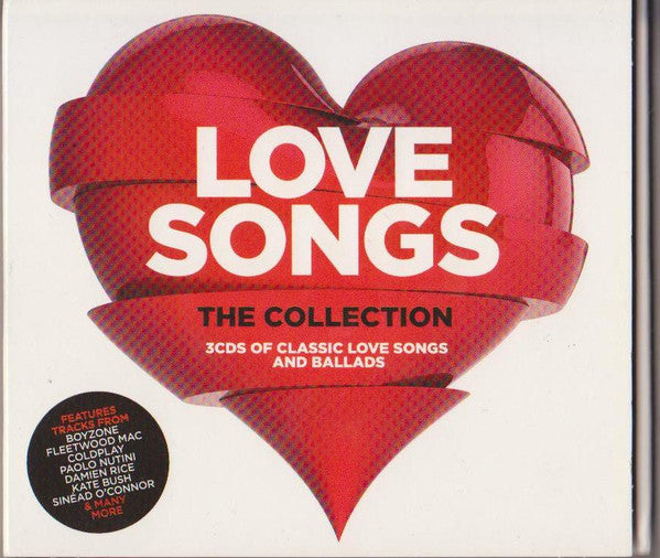 Various : Love Songs - The Collection - 3cds Of Classic Love Songs And Ballads (3xCD, Comp)