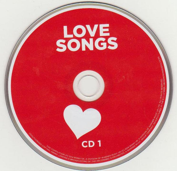 Various : Love Songs - The Collection - 3cds Of Classic Love Songs And Ballads (3xCD, Comp)