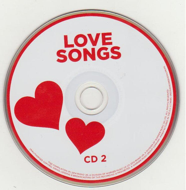 Various : Love Songs - The Collection - 3cds Of Classic Love Songs And Ballads (3xCD, Comp)