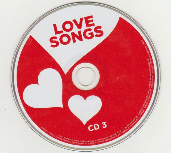 Various : Love Songs - The Collection - 3cds Of Classic Love Songs And Ballads (3xCD, Comp)