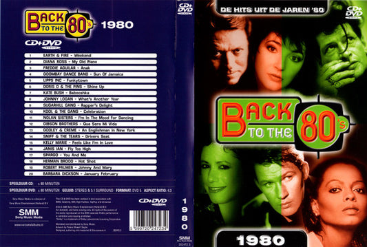 Various : Back To The 80's - (1980) (CD, Comp + DVD-V)