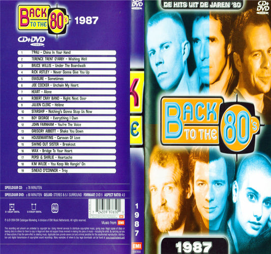 Various : Back To The 80's - (1987) (CD, Comp + DVD-V)