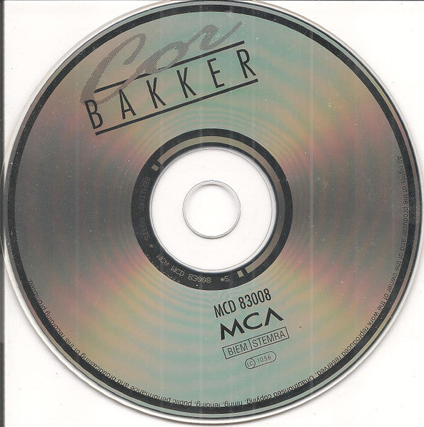 Cor Bakker : Cor Bakker (CD, Album)