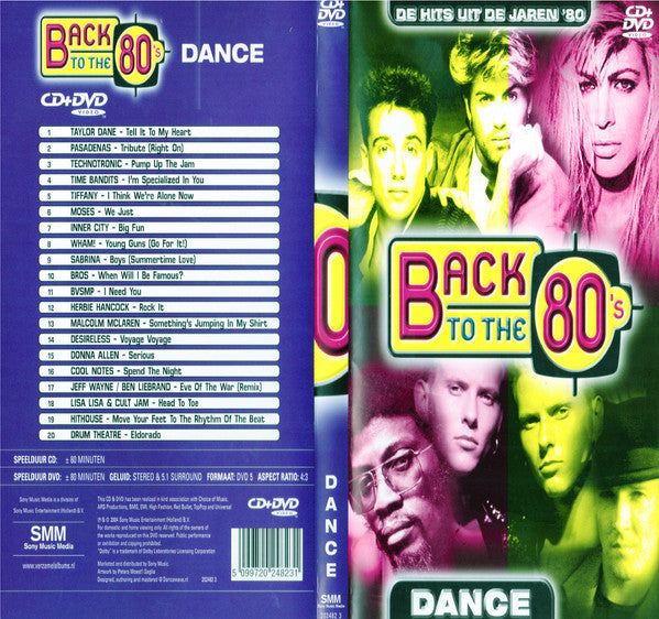 Various : Back To The 80's - (Dance) (CD, Comp + DVD-V)