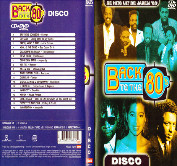 Various : Back To The 80's - (Disco) (CD, Comp + DVD-V)