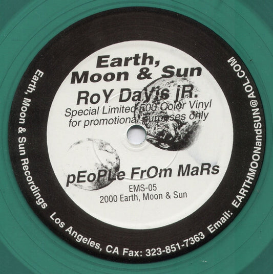 Roy Davis Jr. : People From Mars (12", Ltd, Promo, Cle)