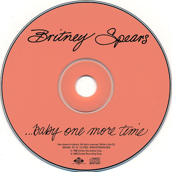 Britney Spears : ...Baby One More Time (CD, Single)