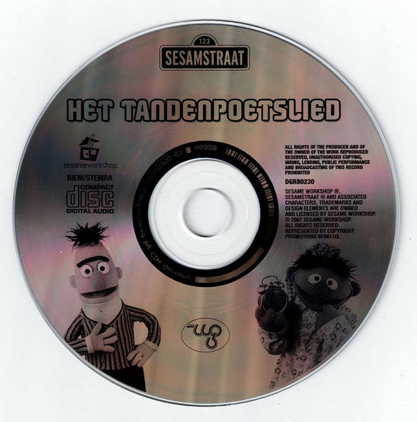 Sesamstraat : Het Tandenpoetslied, En Andere Leuke Educatieve Liedjes Uit Sesamstraat (CD, Album)