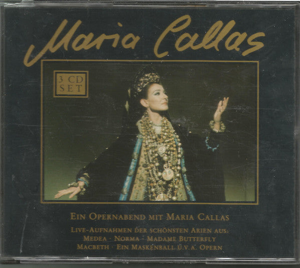 Maria Callas : Ein Opernabend Mit Maria Callas (The Collection Vol. 1/2/3) (3xCD, Comp)