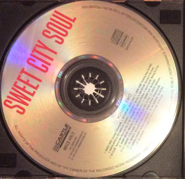 Various Featuring Four Tops - Martha Reeves & The Vandellas - Edwin Starr - Mary Wells - Freda Payne - Johnny Bristol - Kim Weston - The Contours - The Fifth Dimension : Sweet City Soul 80 Soul Favourites (CD, Comp)