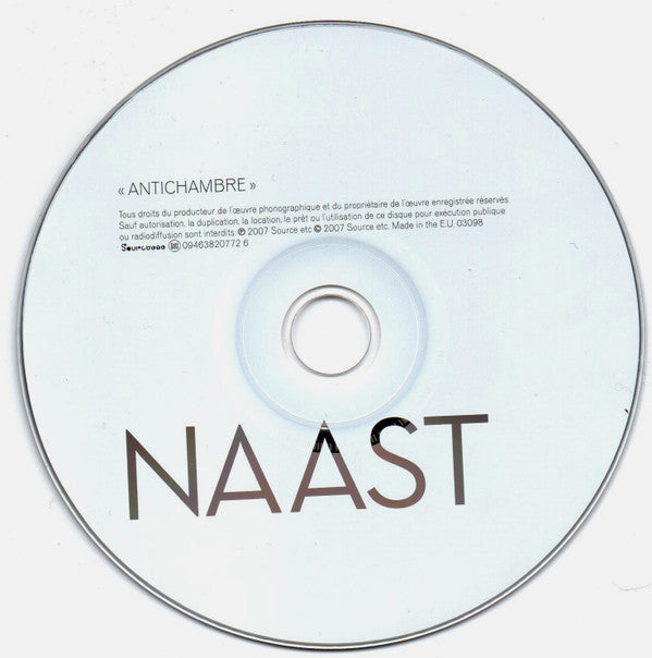 Naast : Antichambre (CD, Album)