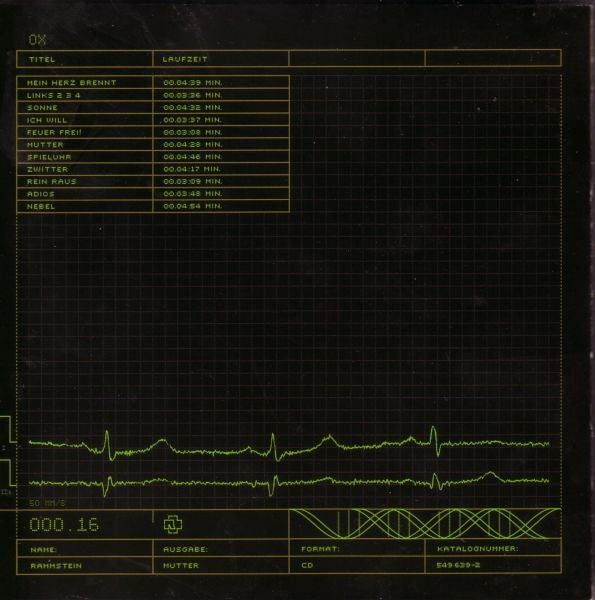 Rammstein : Mutter (CD, Album)